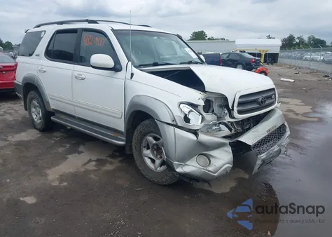 2003 Toyota Sequoia Sr5 V8 z USA, uszkodzony, nr VIN 5TDZT34A83S173642